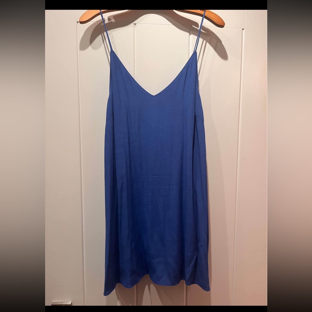 Aritzia Wilfred V-Neck Slip Dress